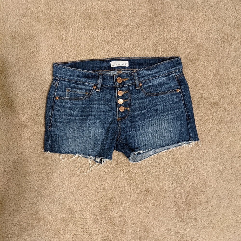 Denim Cut Off Shorts